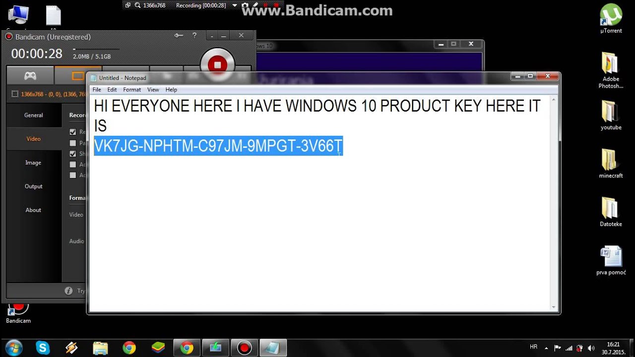 windows pro 10 activation key