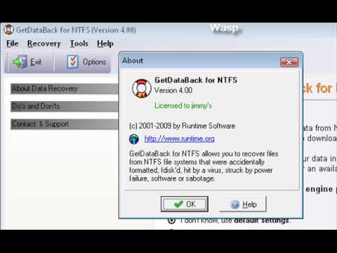 Serial Key Getdataback For Ntfs 4.33